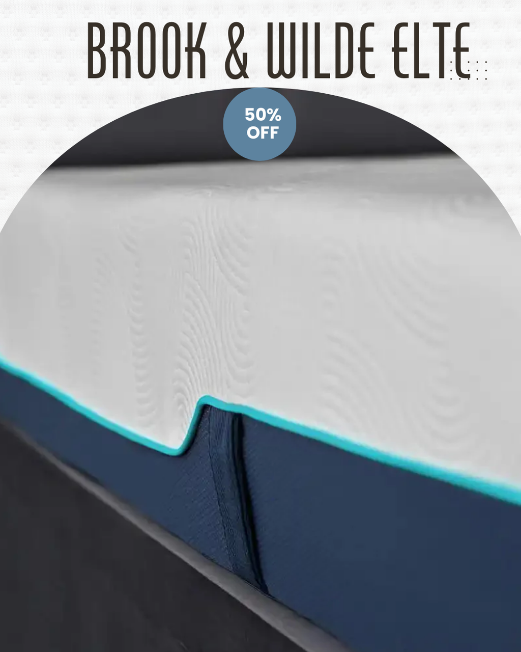 Brook & Wilde The Elite Mattress Super King 28x180x200 (cm) RRP 1,395£