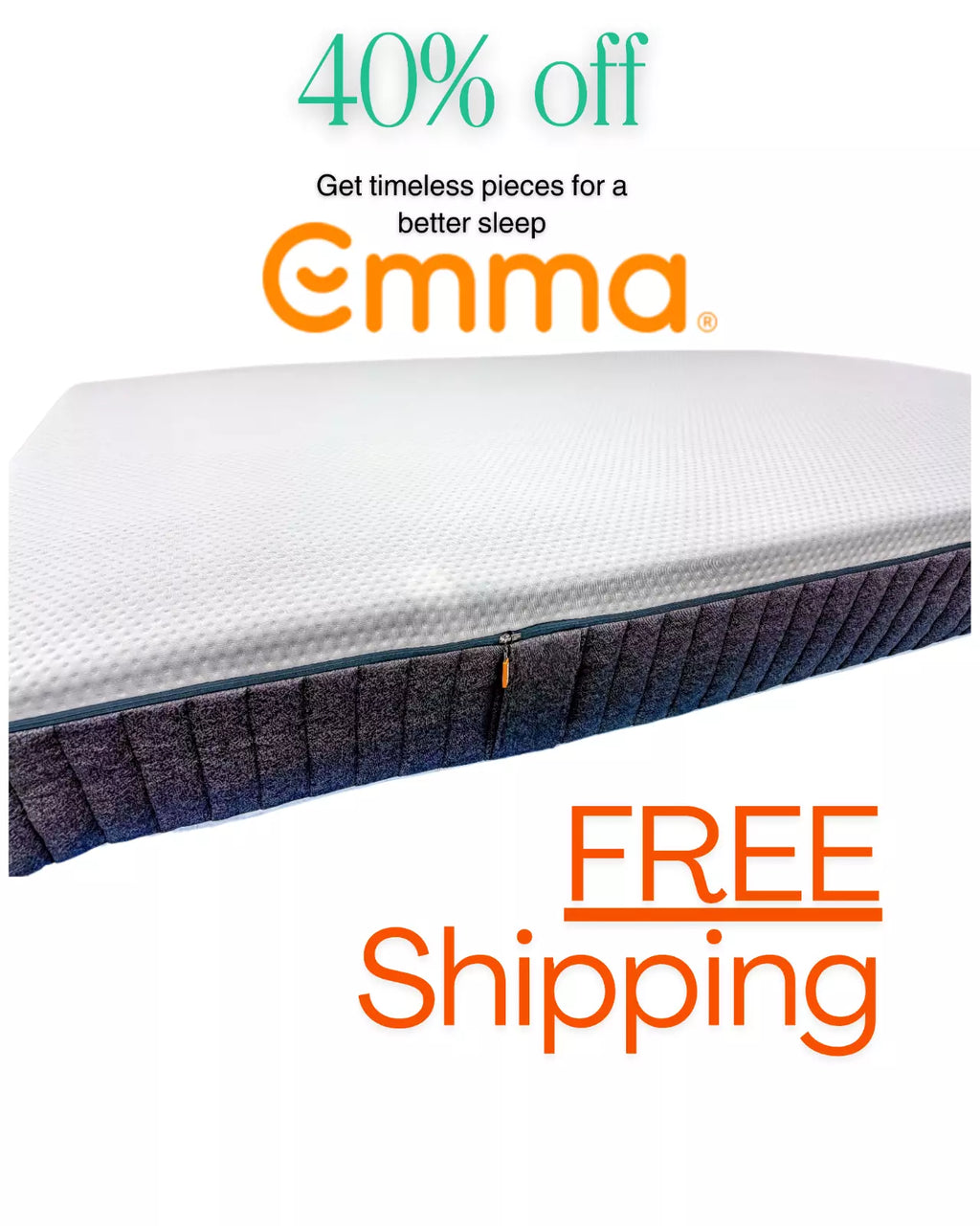 Emma Next Gen Premium Mattress UK Super King Size, 180x200cm RRP £750 2024